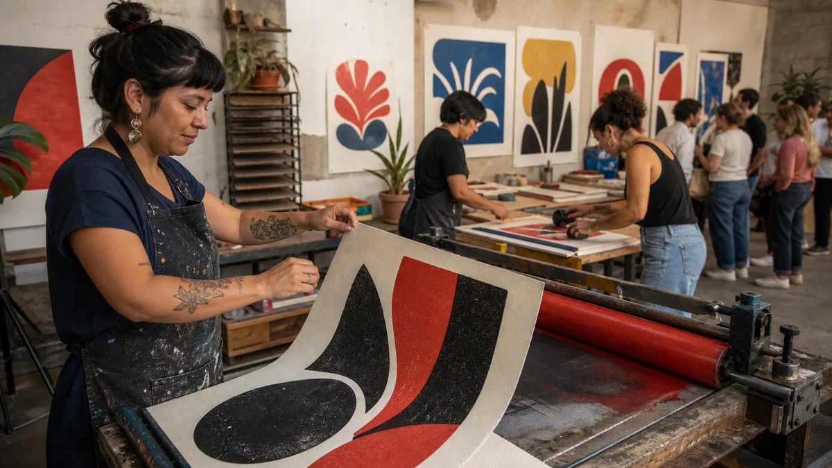 Tinta Viva: Printmaking Lab